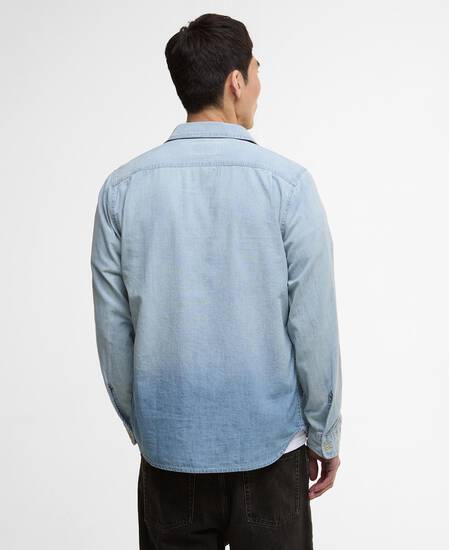 Hickman Chambrey Shirt Washed Indigo