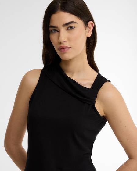 Cinzia Tank Top Black