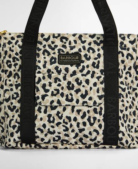 Boulevard Tote Bag Jasmine Leopard