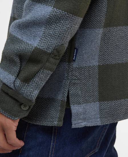 Bertow Relaxed Long-Sleeved Shirt Forest