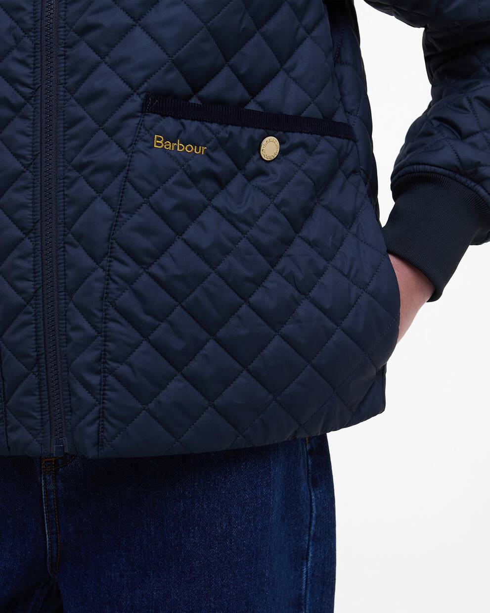 Reyna Quilted Bomber Jacket