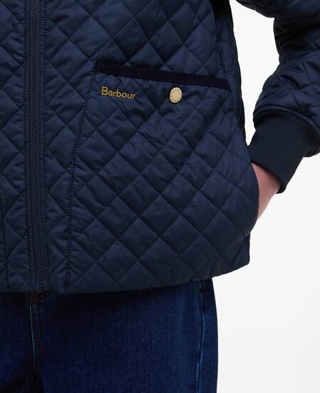Bomber trapuntato Reyna Dark Navy Bomber trapuntato Reyna Dark Navy
