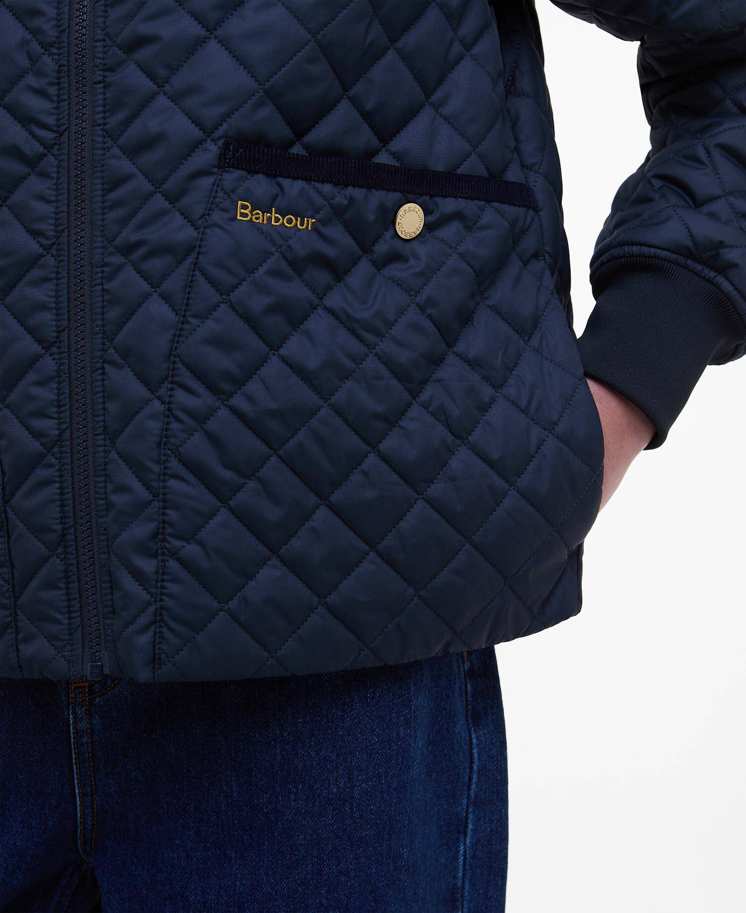 Reyna Quilted Bomber Jacket image number 4