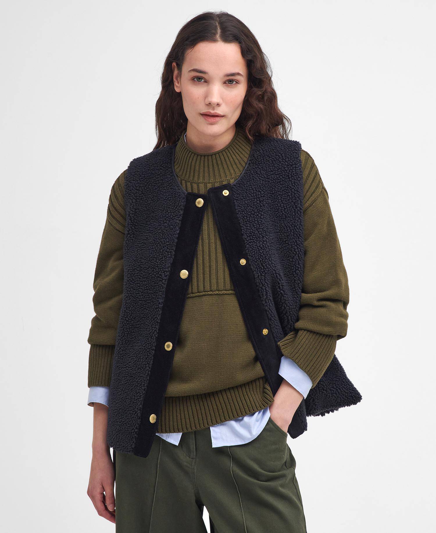 Gilet Dulsie in pile Teddy image number 0
