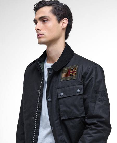 Workers Waxed Jacket Classic Black