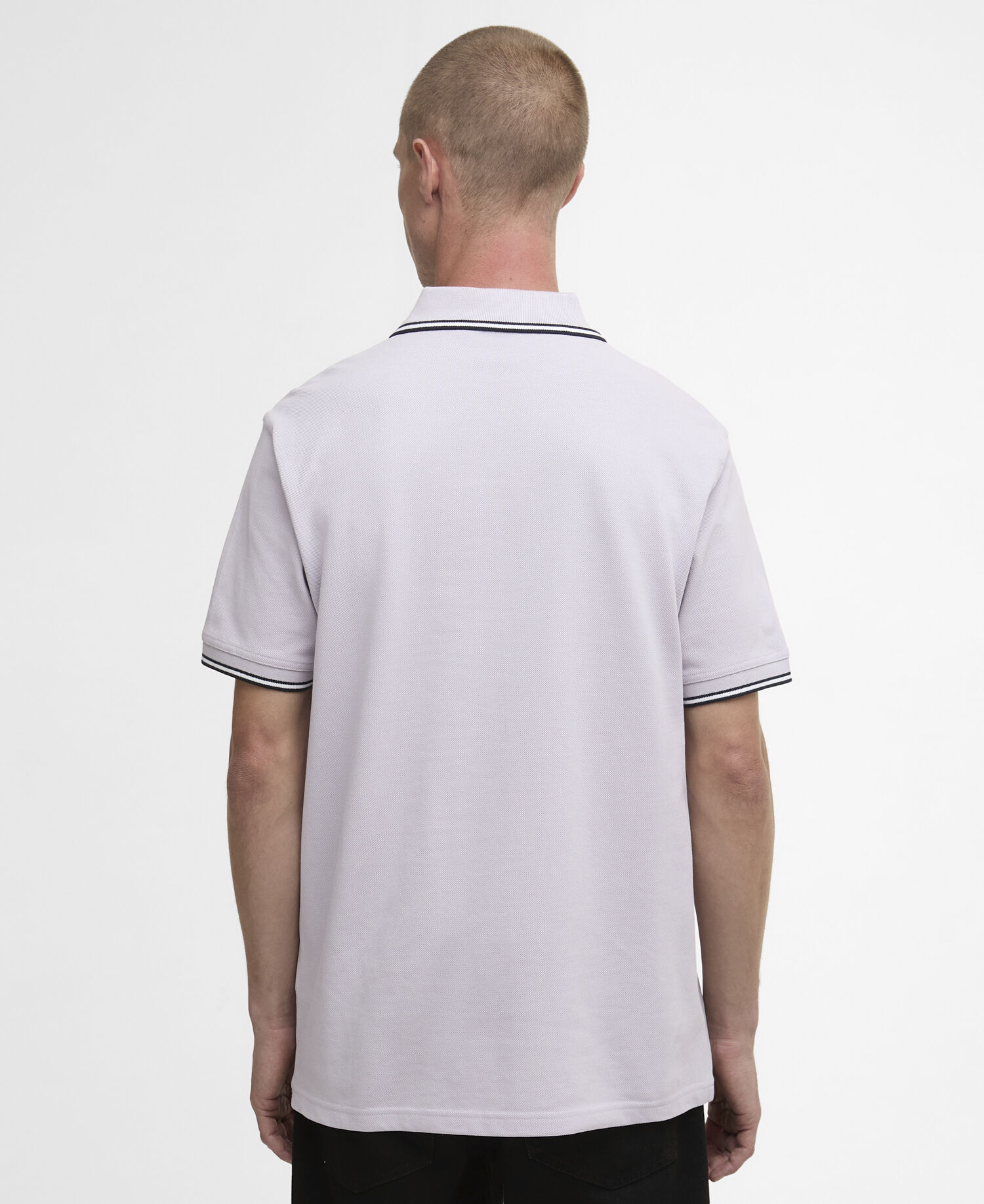 Evan Short-Sleeved Polo Shirt Thistle