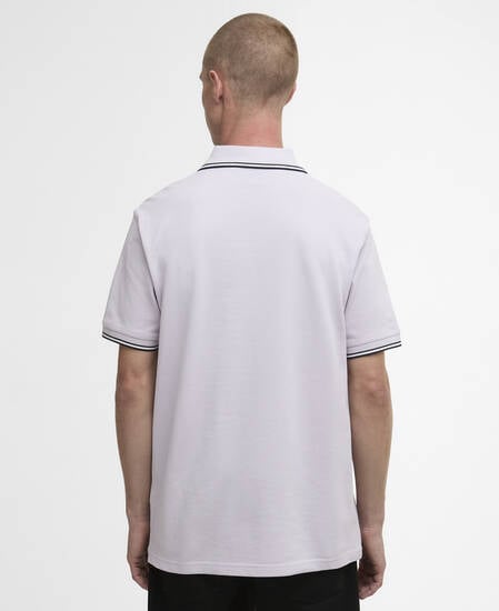 Evan Short-Sleeved Polo Shirt Thistle