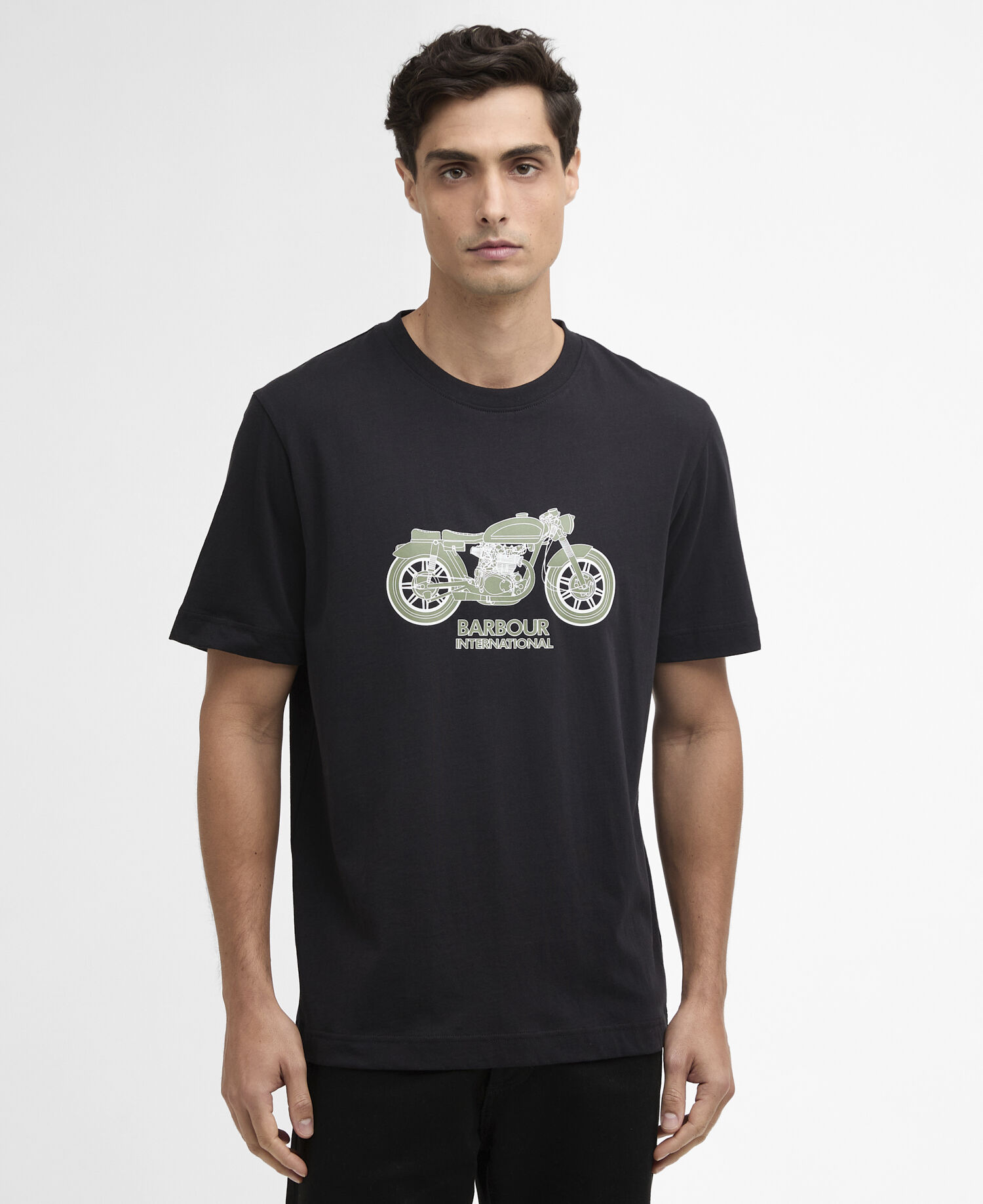 T-Shirt Piston Graphic Black