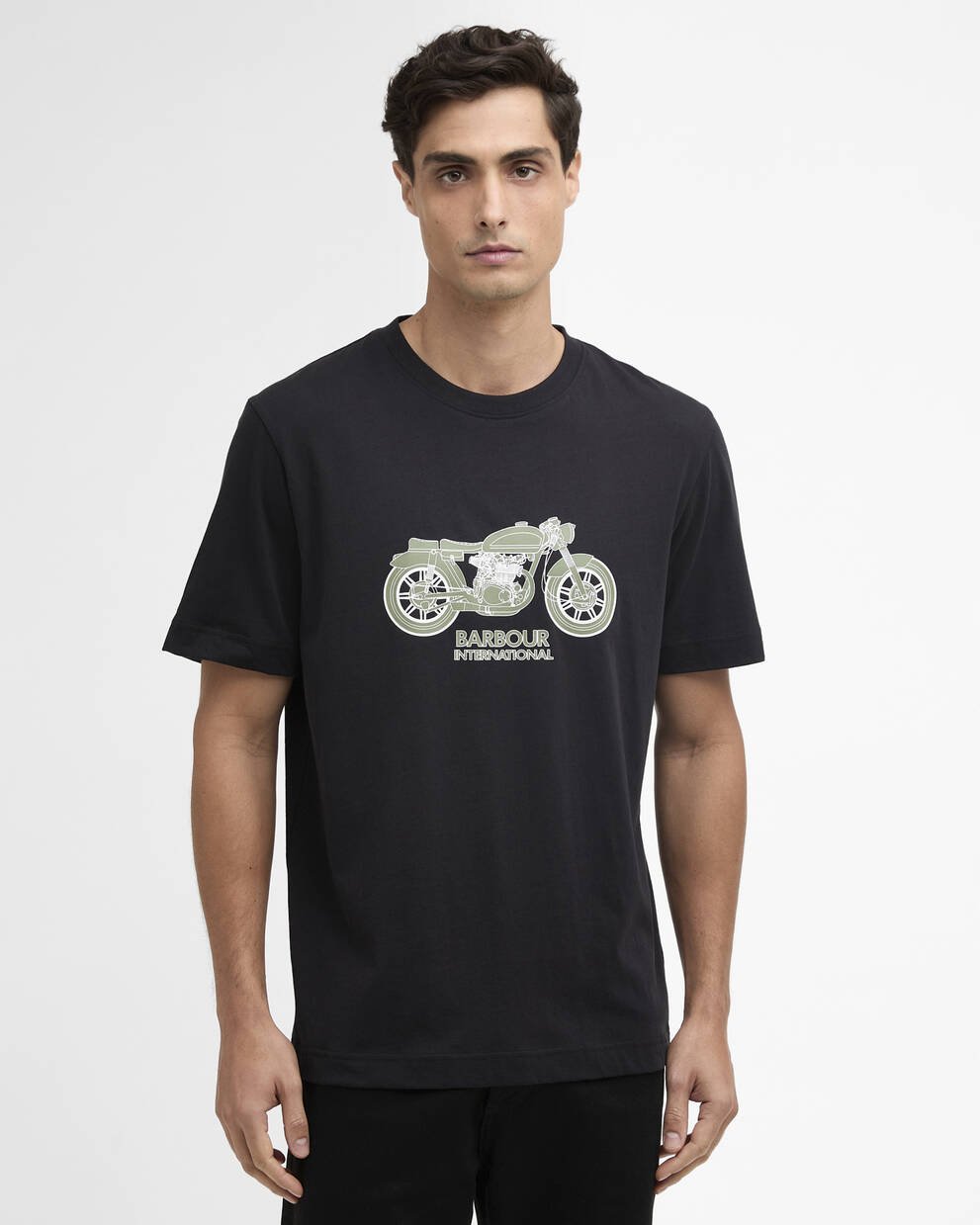 T-shirt con stampa Piston