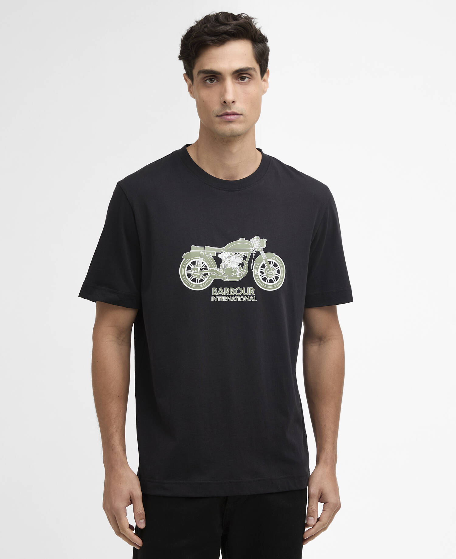 T-Shirt Piston Graphic Black image number 0