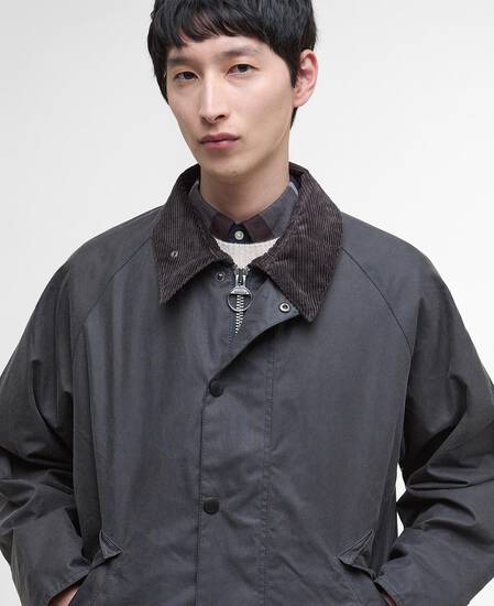 Transport Waxed Jacket Classic Grey
