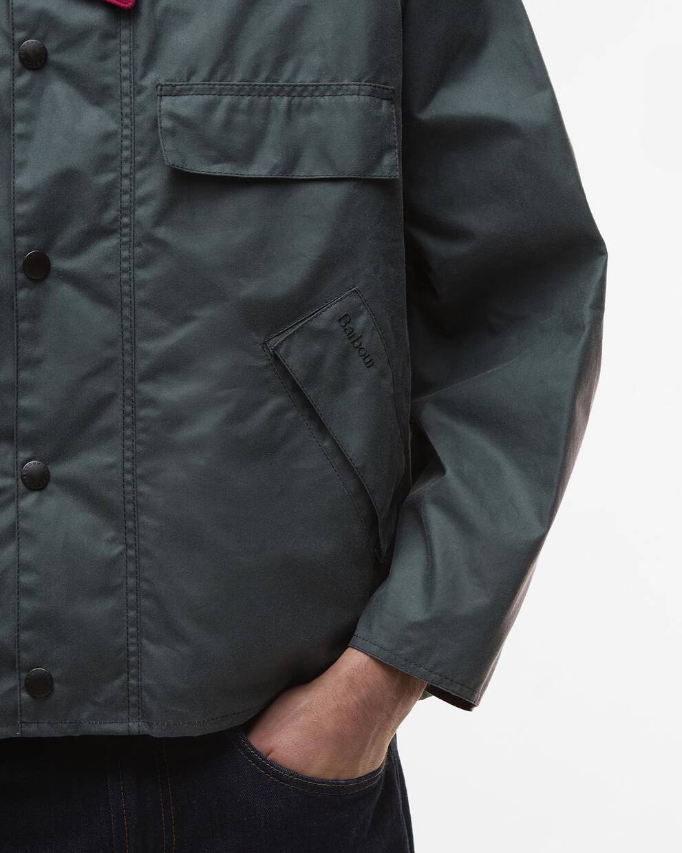 Paul Smith loves Barbour Transport Waxed Jacket