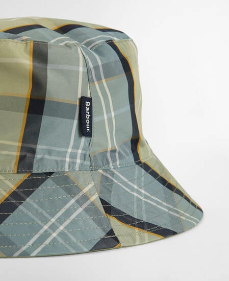 Bucket Hat Hutton Reversible Tartan Highland Loch Tartan/Seagreen