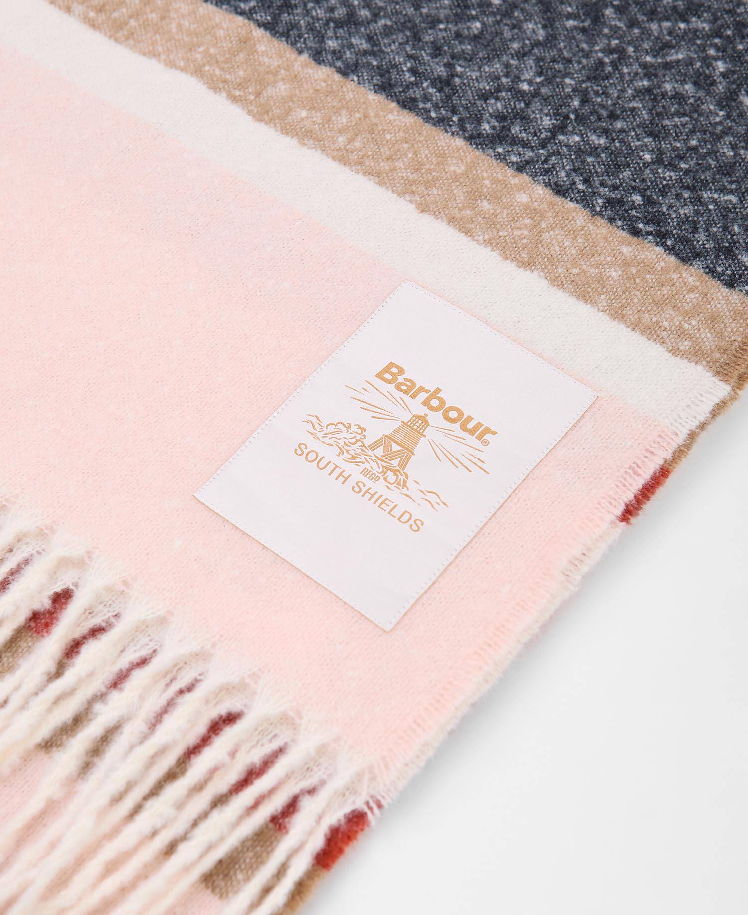 Sciarpa con motivo a righe Paige image number 3