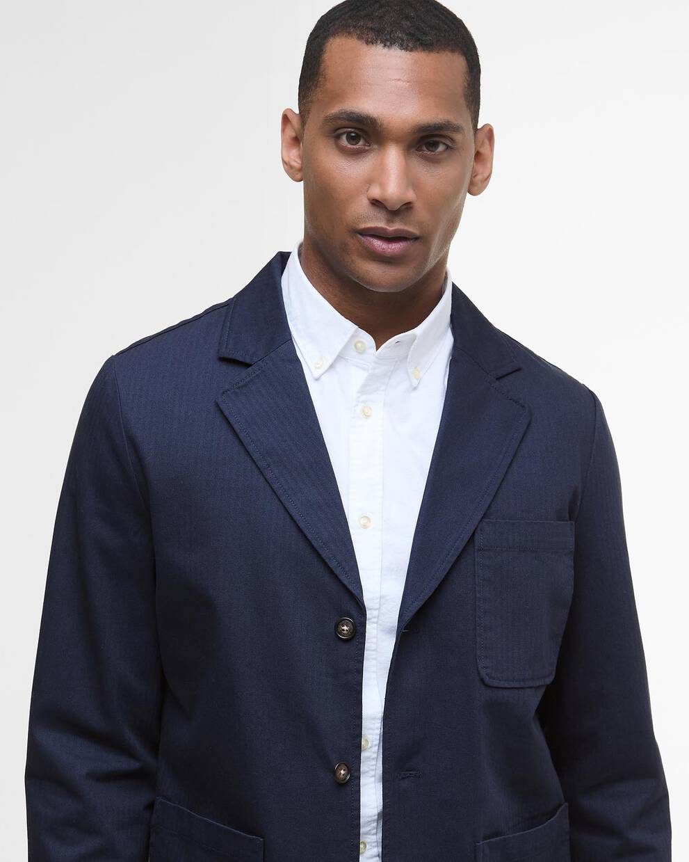 Bayview Herringbone Overshirt