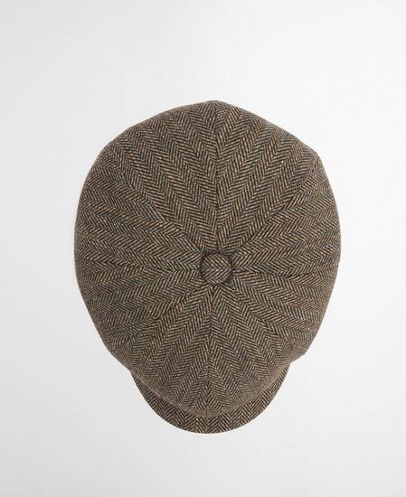 Fyne Tweed Baker Boy Cap Brown