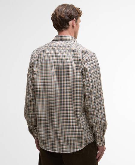 Panwell Thermo-Weave Checked Shirt Olive