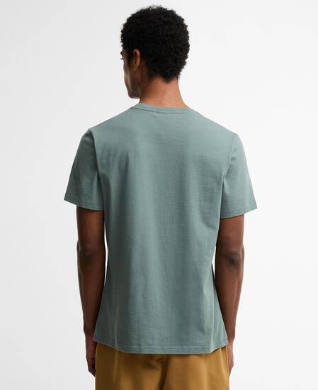 Brayworth Graphic Tailored T-Shirt Vintage Teal