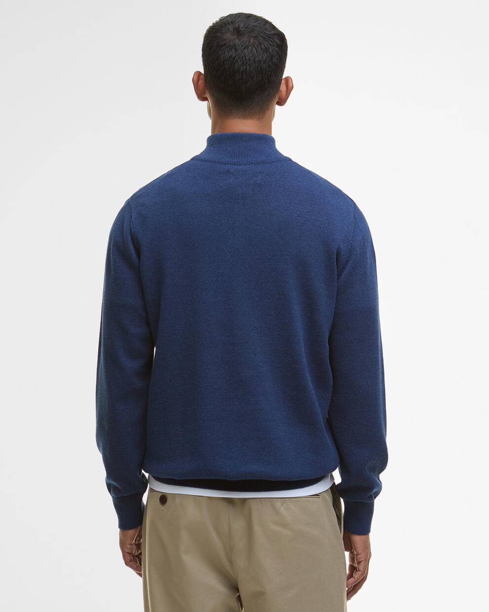 Cotton Half-Zip Jumper