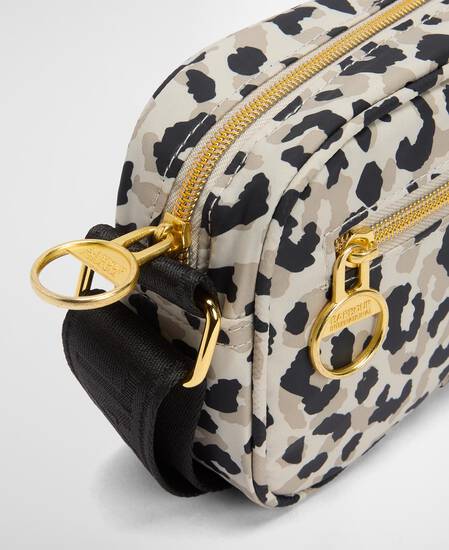 Borsa a tracolla mini Boulevard Jasmine Leopard