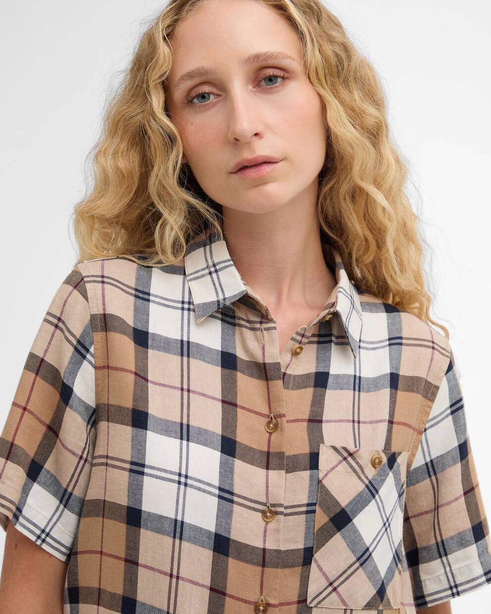 Fern Short-Sleeved Tartan Shirt
