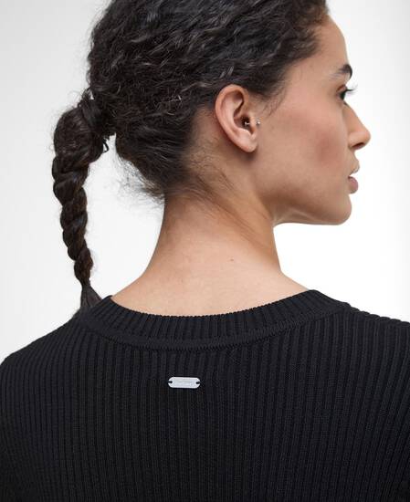 Abito midi in maglia Anastasia Black