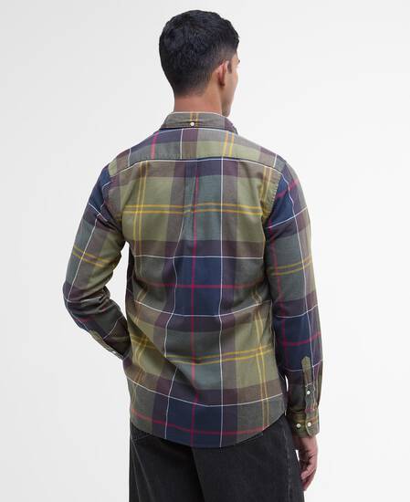 Glendale Tailored Long-Sleeved Shirt Classic Tartan