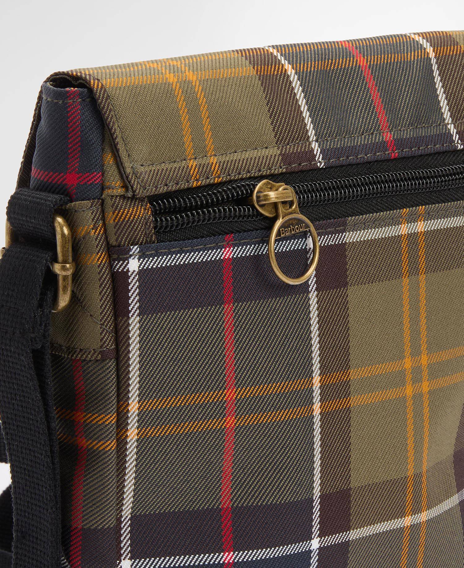 Borsa a tracolla in tartan Torridon image number 4