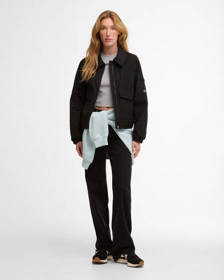 Giacca antipioggia Liya Black