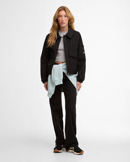 Liya Showerproof Jacket Black