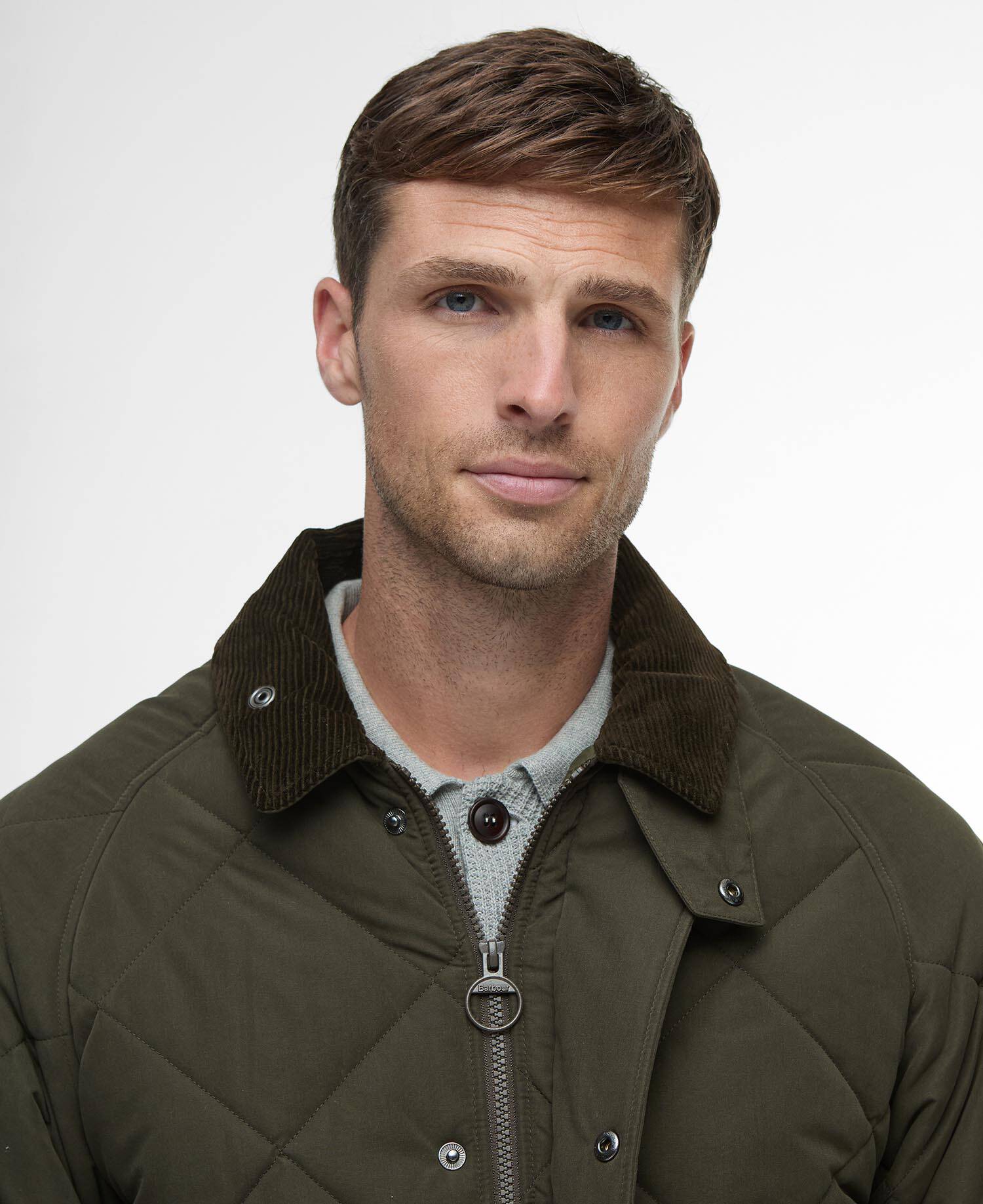 Modern Bedale Quilted Jacket Olive image number 3