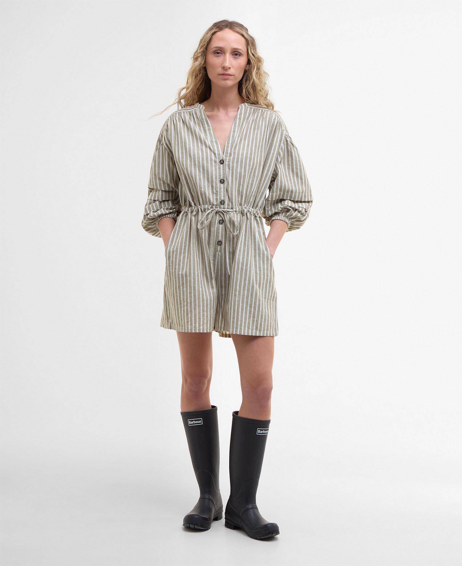 Bobby Striped Playsuit image number 1