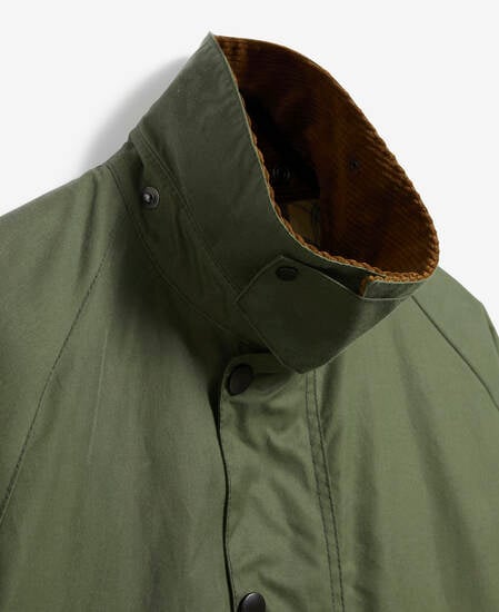 Transport Waxed Jacket Light Moss