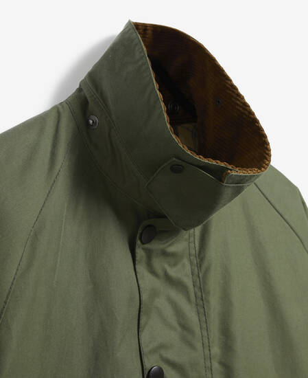 Transport Waxed Jacket Light Moss