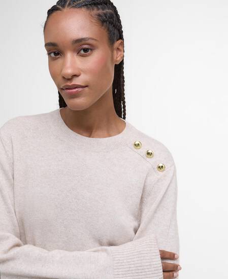 Eleanor Crew Neck Jumper Oat