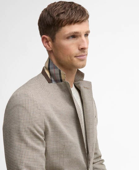 Blazer Forstone Houndstooth Stone