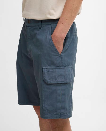 Shorts cargo Draftmen dalla vestibilit&agrave; comoda Dusk Blue
