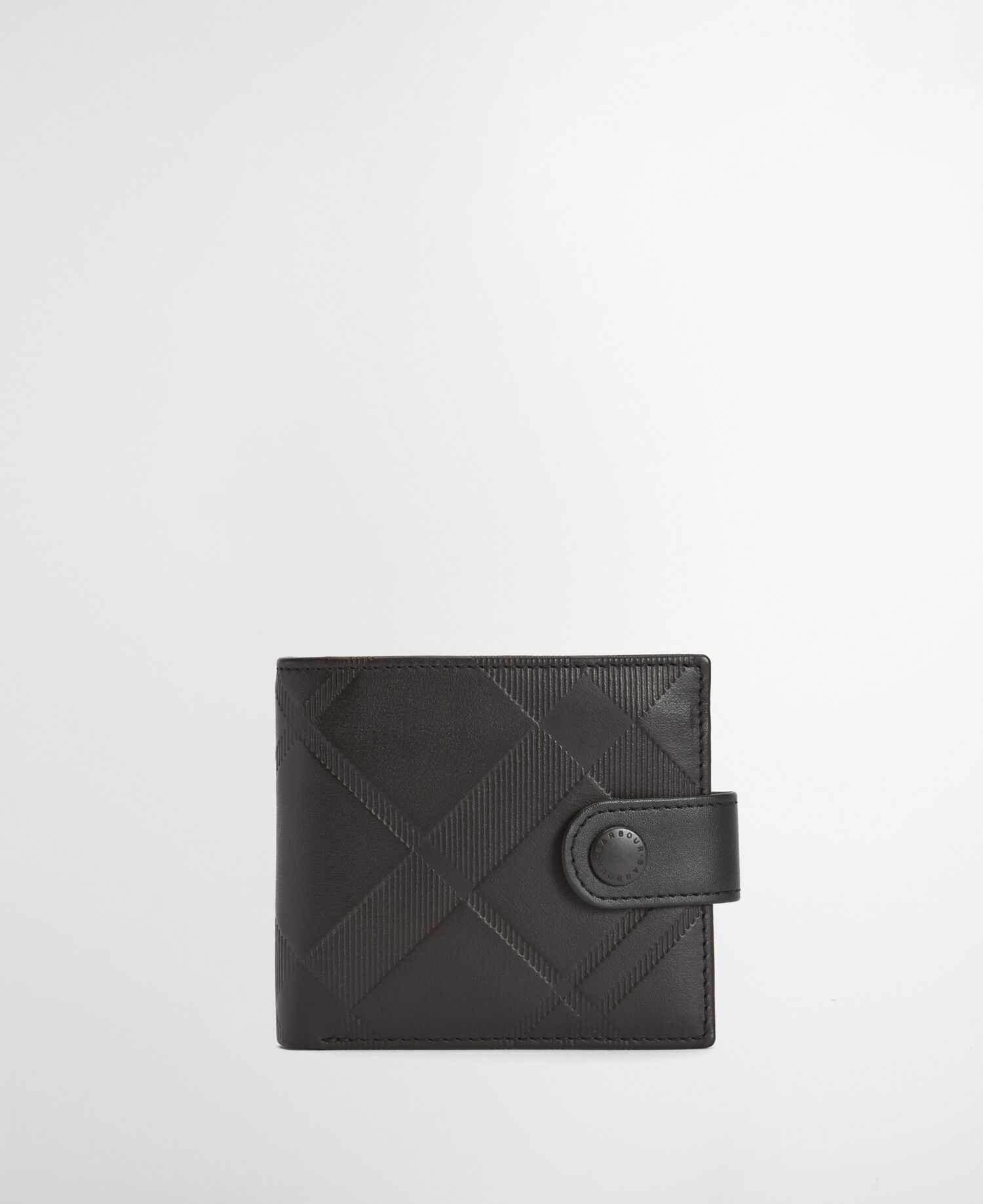 Lederportemonnaie Bamburgh Deboss Black
