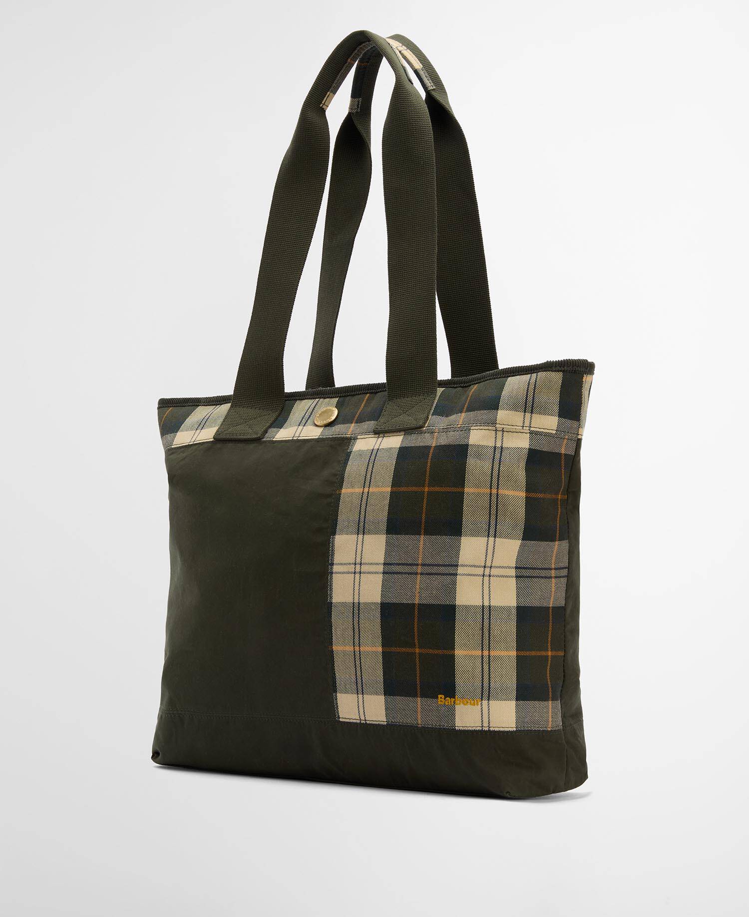 Tote Bag Mya Patchwork Sage/Ancient image number 1