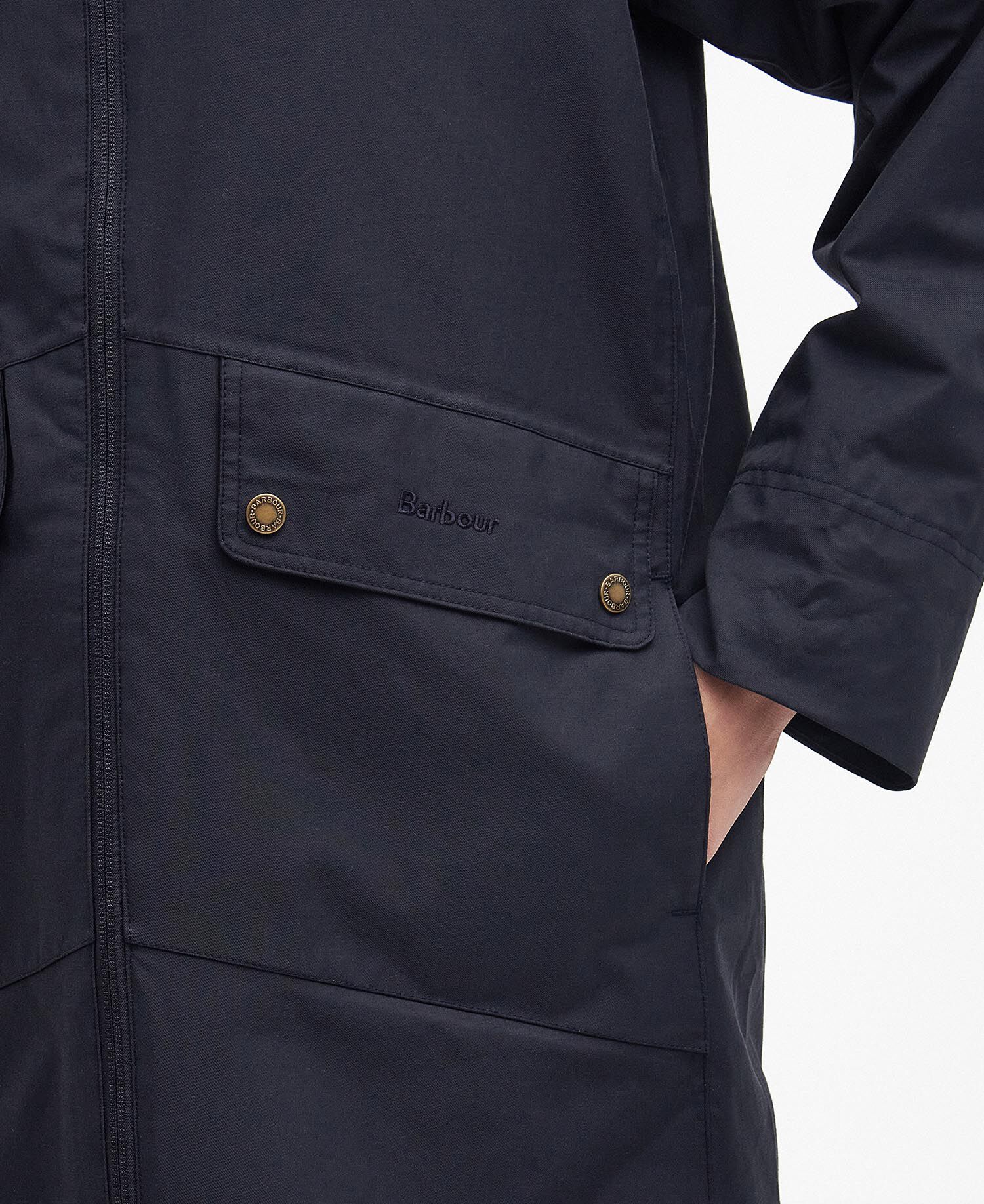 Heron Waterproof Jacket Dark Navy