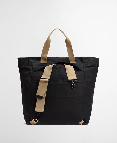 Tote Bag Transport 3-Way Black/Modern Tartan