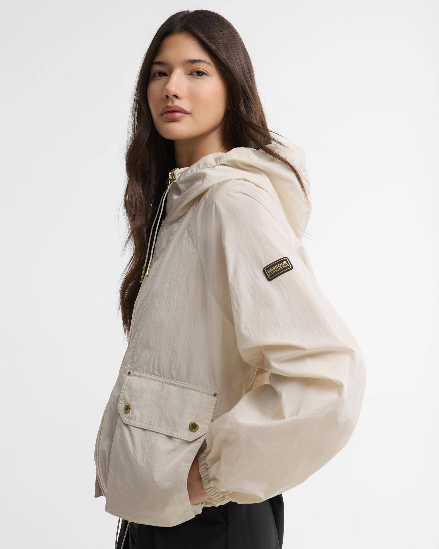 Jacke Maizy Showerproof Oyster image number 4