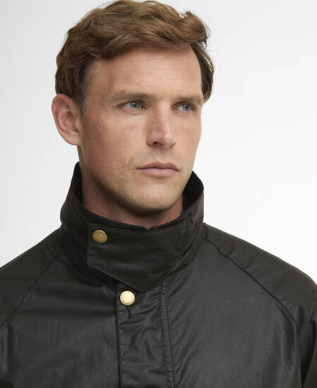 Lightweight Stratford Waxed Jacket Dark Olive