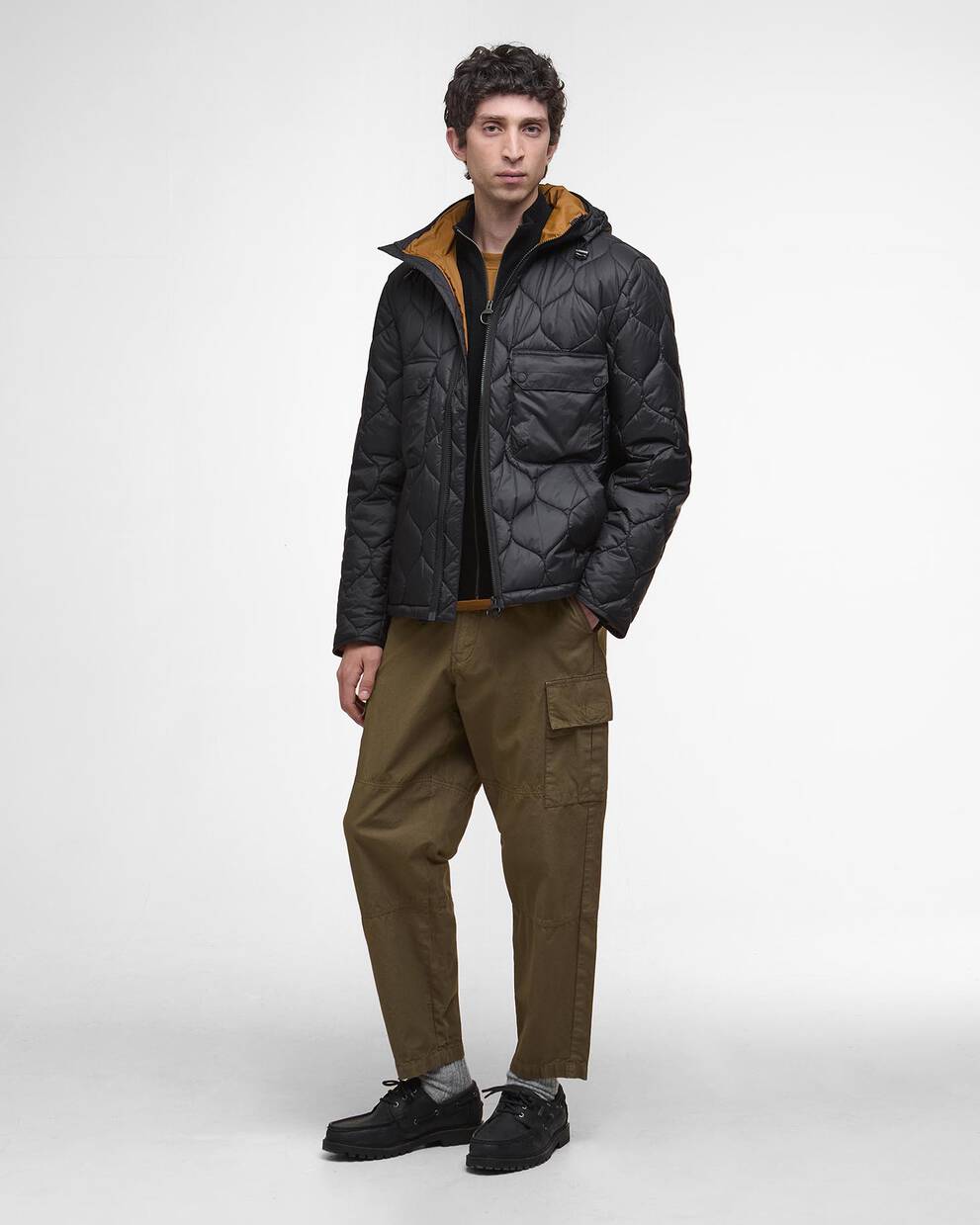 Re-Engineered Hooded Spey Quilted Jacket