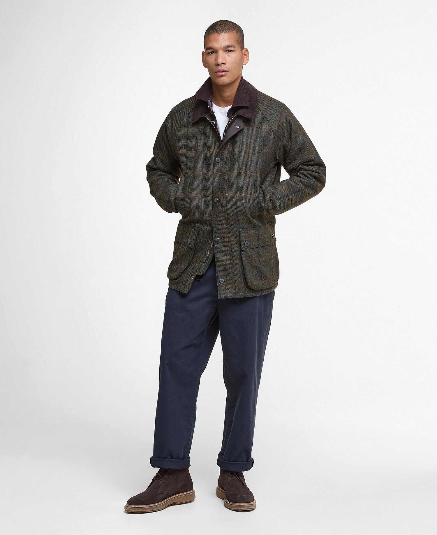 Buy Bedale Check Wool Jacket for GBP 399.00 | BARBOUR_GB
