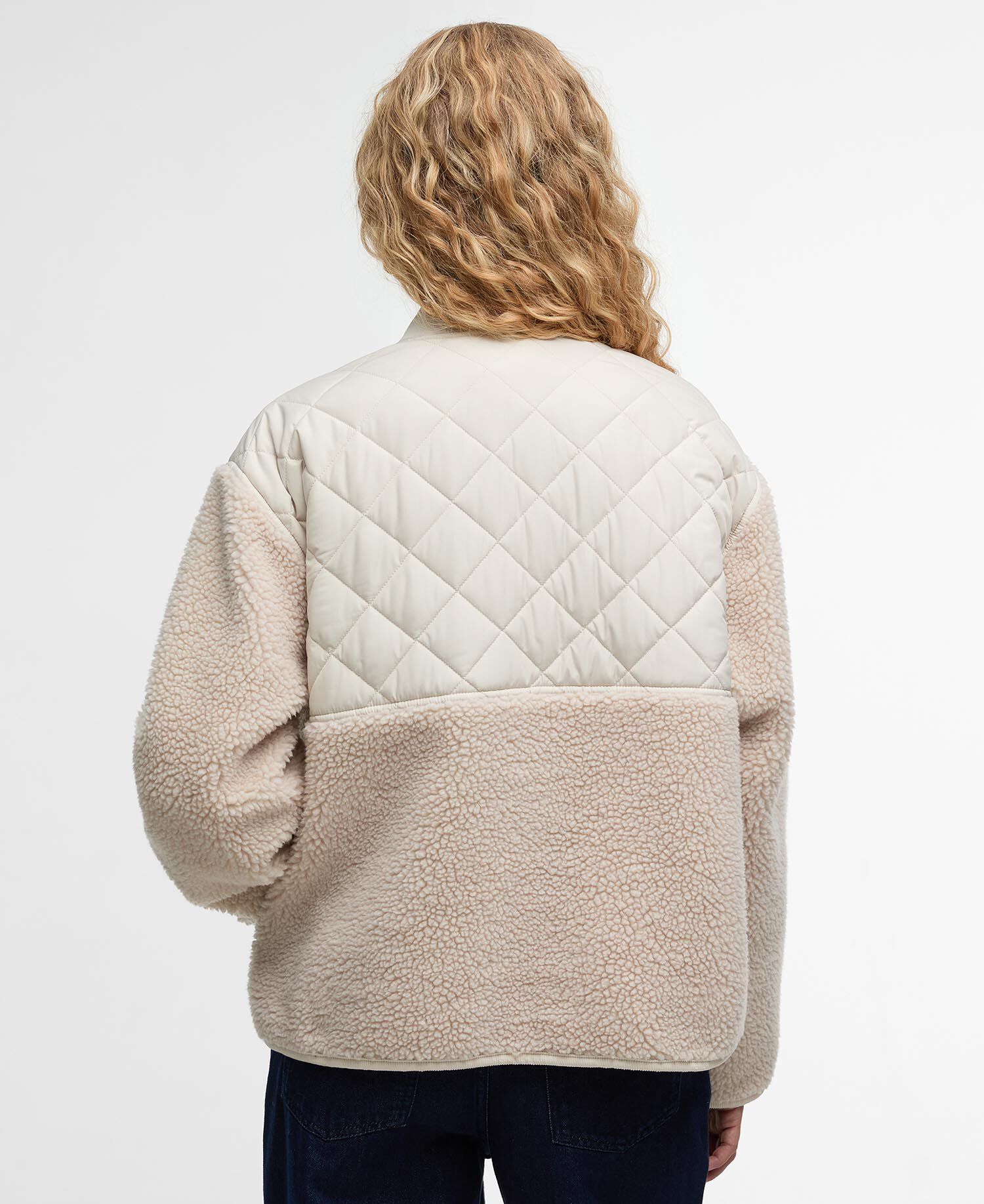 Wetherby Fleece Oatmeal/Silver Cloud