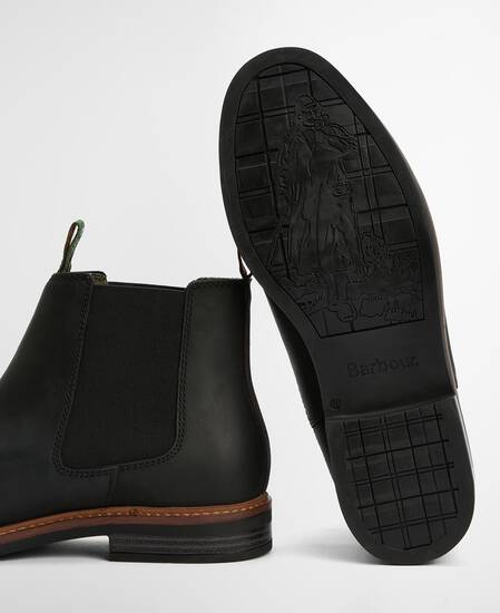 Farsley Chelsea Boots Classic Black