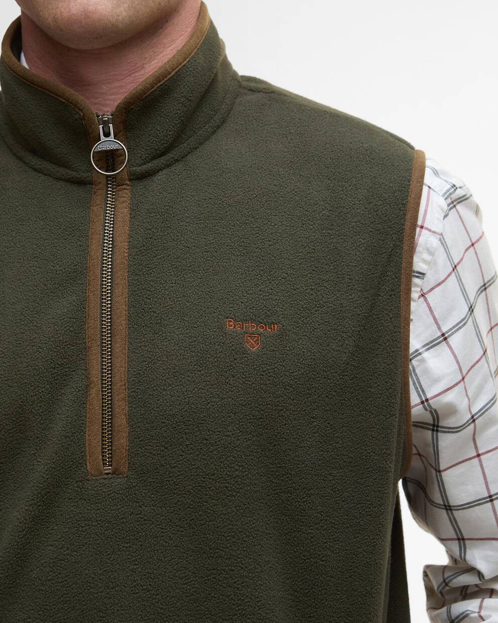 Harwood Half-Zip Fleeced Gilet