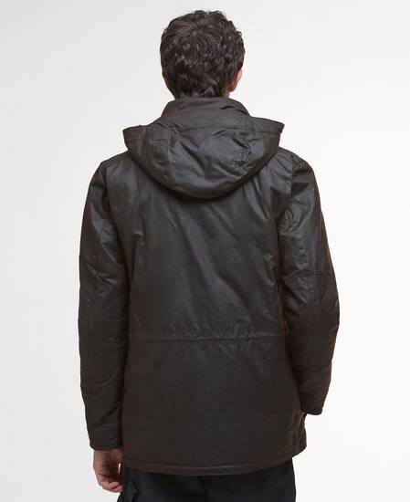 Winter Sapper Waxed Jacket Dark Brown/Midnight Oak