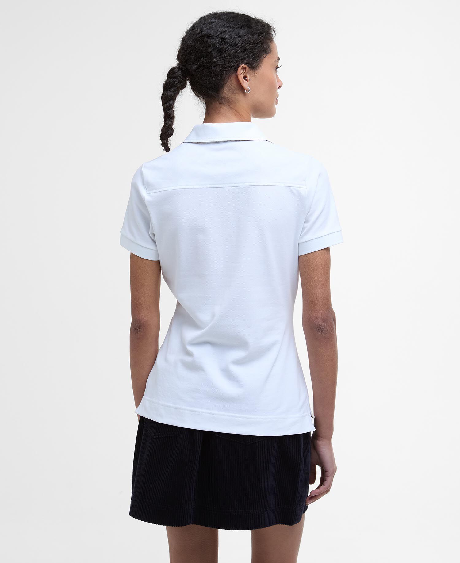 Portsdown Polo Shirt White/Hessian
